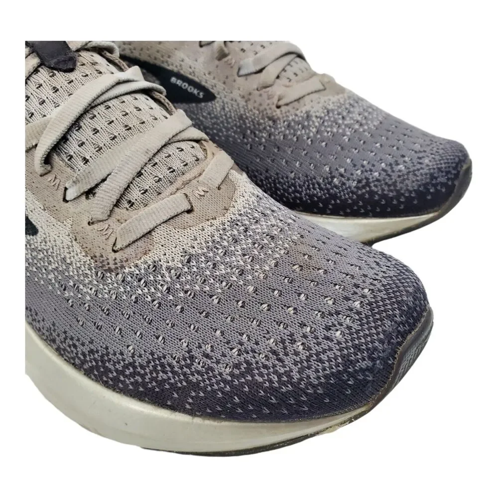 BROOKS Shoes LEVITATE 2 Womens Size 10 Gray Running Sneaker Athletic 1202791B178